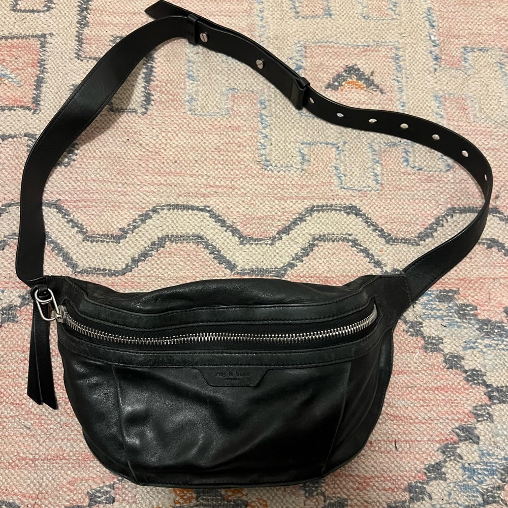 Rag & Bone Waist bag/Commuter Leather Belt Bag